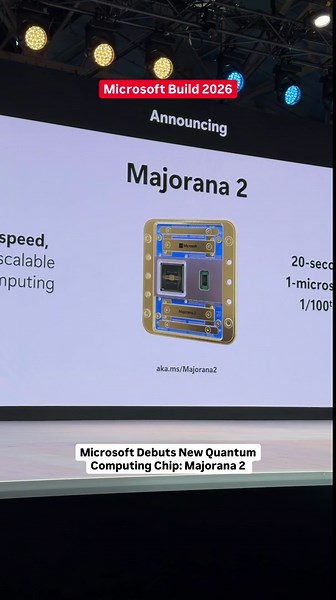 Microsoft debuts new quantum computing chip: Majorana 2