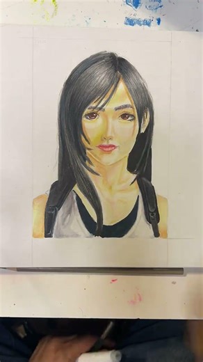 finishing up Tifa from FF7