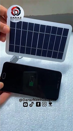 Mini Solar Panel 2025 ☀️ | Portable Solar Charger | Trending Eco-Friendly Gadgets & Best Home Gadget