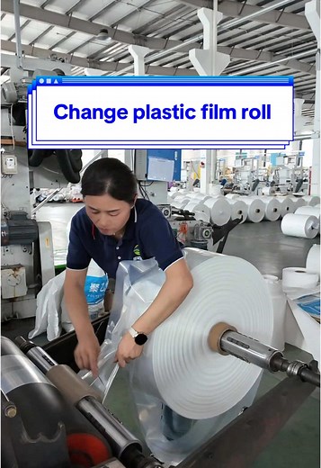 Proceso de fabricación de bolsas de plástico