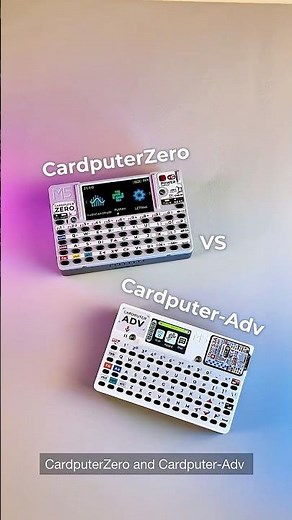 CardputerZero and Cardputer-Adv may look similar, but they are built for different workflows.