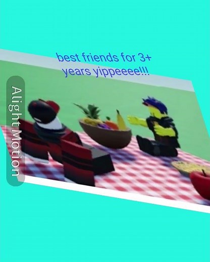 ‪@MisterRedHead‬ homies :D #roblox #animation #tween #friendship #friendsforever