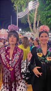 Flamenco Dance Performance Under Carnival Lights
