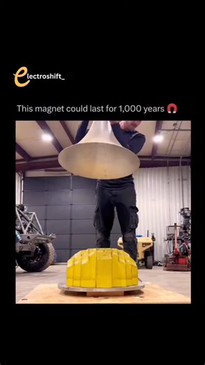 Electro Shift on Instagram: "Permanent magnets can retain their strength for centuries if kept cool and dry. They lose only about 2 percent of their power every 100 years, making them highly reliable for long-term experiments and engineering projects. Unlike electromagnets, they need no external power source to maintain their magnetic field. With the right storage and temperature conditions, these magnets can remain stable for generations, showing how durable and efficient magnetic technology ca