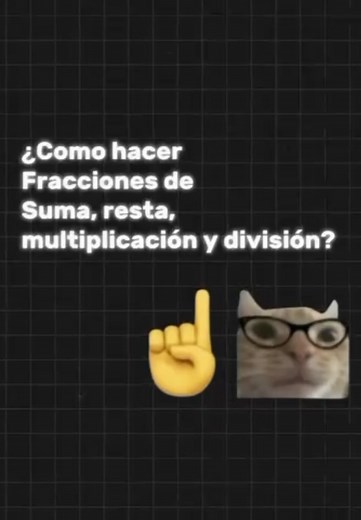 Fracciones: Suma, Resta, Multiplicación y División Simplificada