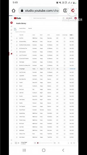 How to download YouTube audio library music | YouTube audio library music |