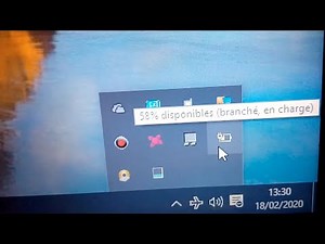 #Probleme Batterie Laptop 💻 50%Disponible ( Branché,En charge) Comment corriger