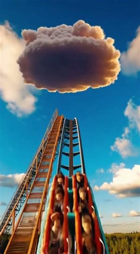 What If Gravity Reversed on a Roller Coaster? 🎢🚀