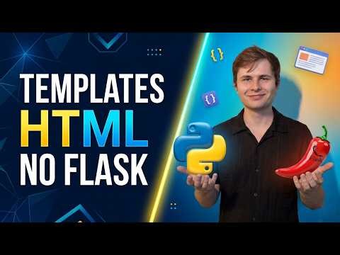Templates no Flask com Jinja2: Pare de Retornar HTML no Python!