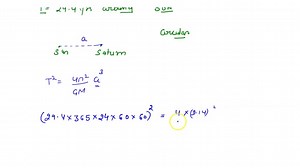 SOLVED:The greatest angular separation of the components of r Cygni is 0^'' ·91, the period is 47 ·0 years and the parallax is 0^'' ·05. Assuming that the orbit is circular, calculate the mass of the binary.
