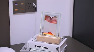 Watch Moving Sand Art Table Lamp 01 on Amazon Live