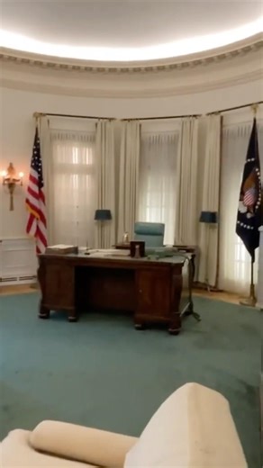 President Lyndon B Johnson’s Oval Office