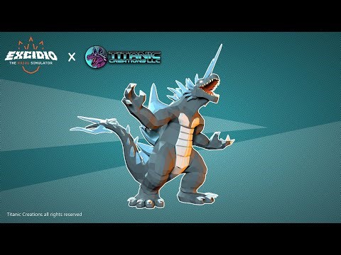 Excidio the Kaiju Simulator x Titanicus Creations!