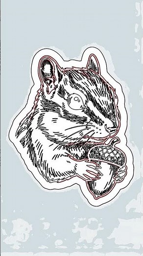 Easy Chipmunk Drawing Tutorial for Beginners with Chillify