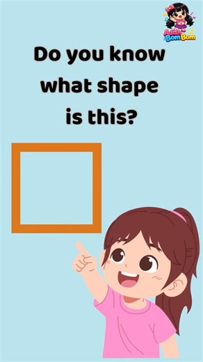 Do you know what shape is this? Square Song for Kids 🟨 | Shape Song for Toddlers #kidssongs
