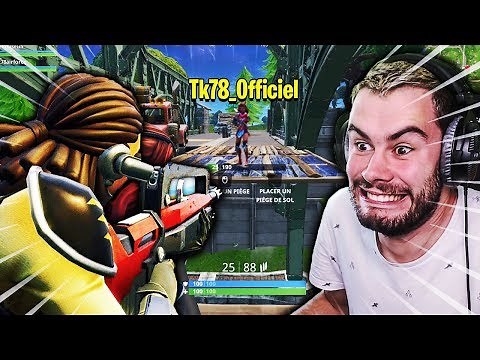 LE PRANK DU PONT A THEKAIRI78 SUR FORTNITE BATTLE ROYALE !!!