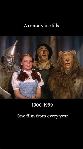 100 brilliant movies in 13 seconds. A century full of brilliant films (1900-1999 cinema history)