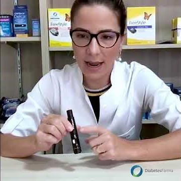 Como usar a Lancetadora do Monitor de Glicemia Accu-Chek Guide Kit
