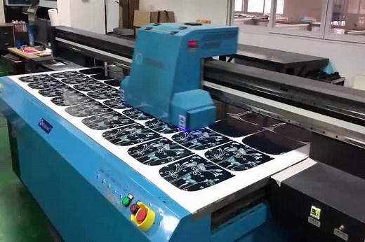 数码直喷万能打印机UV机操作视频