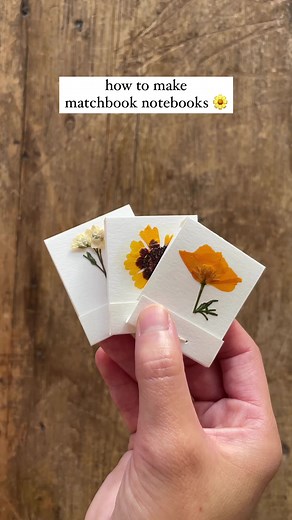 5.1K views · 154 reactions | Mini matchbook notebooks save for inspo...