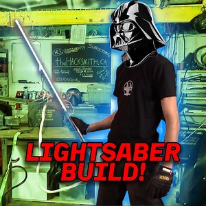 2500° LIGHTSABER BUILD | The Hacksmith