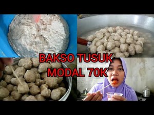 MEATBALL SKEEP RECIPE WITH A LARGE PAN FOR 70K || HOMEMADE MEATBALL SKEEP