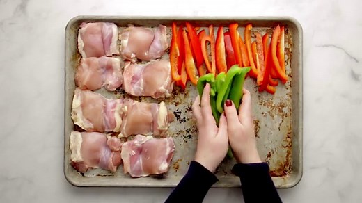 Sheet Pan Chicken Tinga Bowls