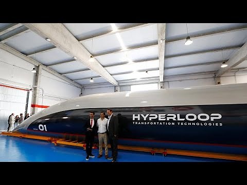 Watch: World's first full-sized Hyperloop capsule unveiled in Spain
