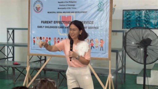 October 22, 2025 | Camp Bulilit and Parent Effectiveness Service (PES) A fun-filled and meaningful day for children and parents alike! 🌈 The Camp Bulilit and Parent Effectiveness Service (PES) activity, organized by the Municipal Social Welfare and Development Office (MSWDO), was held at the Evacuation Center in San Vicente, Sto. Tomas, Pampanga. This initiative, supported by Mayor Johnny A. Sambo, aimed to promote learning, family bonding, and child development through engaging games and semin