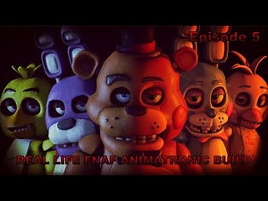 it took so long! - Real Life FNAF Animatronic Build