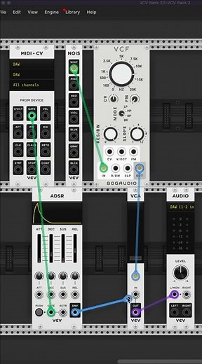 How To Create A Hihat Sound In VCV Rack 2