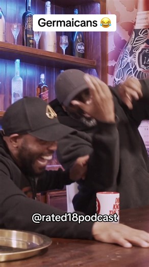 Jamaican vs German Comedy on Rated 18 Podcast