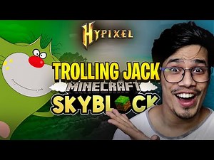 ‪@GamerFleet‬ Fooled JACK in HYPIXEL SKYBLOCK 😂
