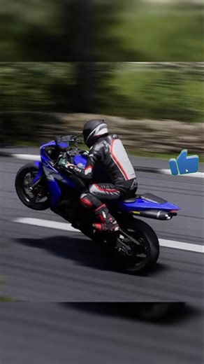 🏍️ Yamaha YZF-R1 – Slow Motion Corner Wheelie PURE CONTROL ⚠️ R1 SLOW MOTION MAGIC