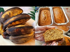 2 Cups Harina At 5 Overripe Saba! May Masarap Na Banana Bread Kana!