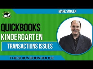 QuickBooks Transactions Issues