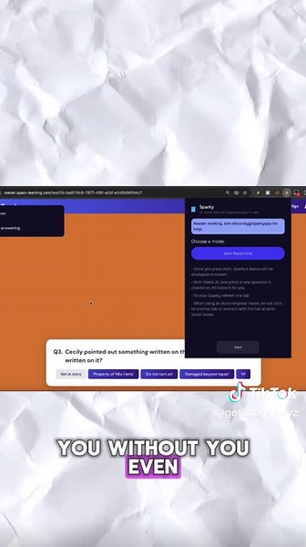 To get our bot, check our profile and join our server to get started and for any help. 🤝 #sparky #eudcation #ai #cheating #hacks #unblockedschoolgames #gaming #sparx #sparxmaths #tassomai #mathswatch #maths #sparxext #senai