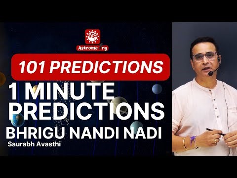 101 Secret Predictions - Bhrigu Nandi Nadi - One Minute Predictions - All Planets