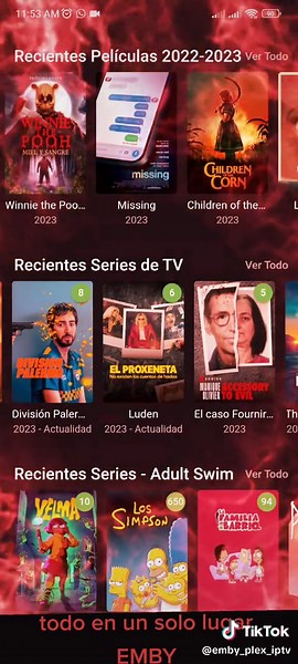 lo mejor de todos los contenidos en un solo lugar #streaming