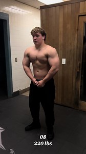 Peak Mass Training for 220 lb Bodyweight