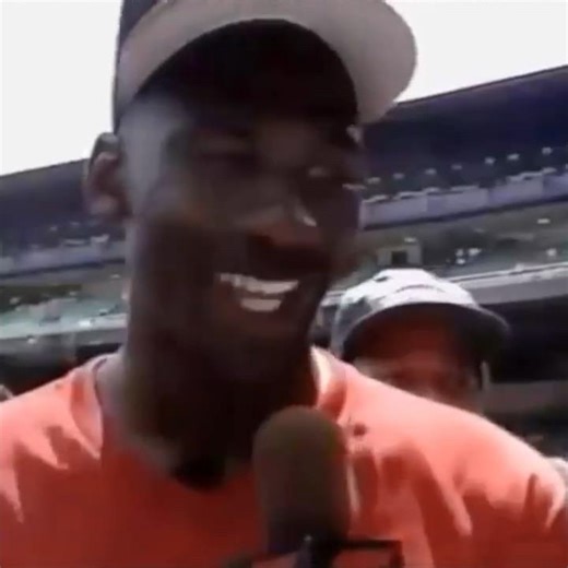 Michael Jordan hits a home run in 1990