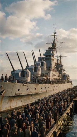 HMS Dido Light Cruiser – Copenhagen Surrender, 9 May 1945