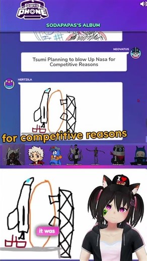 HorseBot Tsumi #vtuber #twitch #vtuberclips #funnymoments #Tsumi #Catbot #tts #mute #garticphone