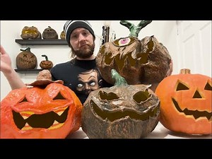 How To Make Your Own Paper Mache Jack-O-Lantern! Part 1