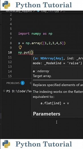 The NumPy Function That Lets You Edit Any Index | Python Tutorial