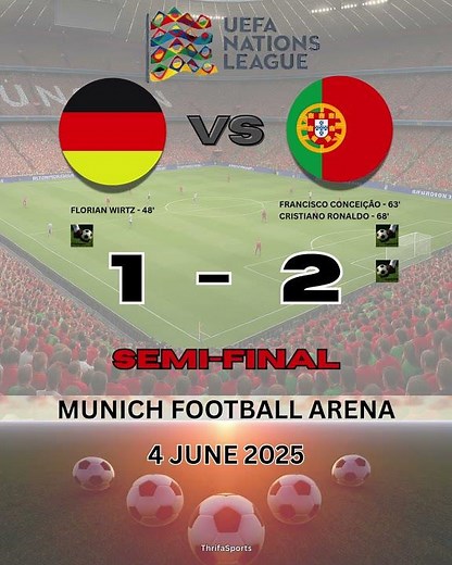 Germany vs Portugal semi final