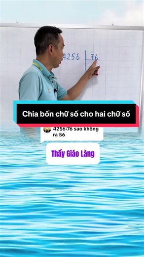 Chia số có bốn chữ số cho số có hai chữ số - Hướng dẫn lớp 4