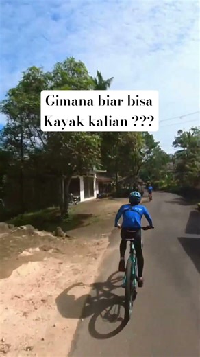 Gimana yah caranya⁉️ #enduro #tandemmtb #cycling #gowes