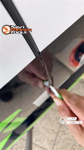 🛑 WrapDefender: Shield your seals. New black Kevlar cutting head. ••• Order your #PROgrade installation tools and shop essentials for #signshop #printshop and #wrapshop at signmakertools.ca 🇨🇦✌️🇺🇸 ••• #signmakertools #carwrap #wraptools #wraplife #vinylwrap #ppftools #tinttools | Sign Maker Tools