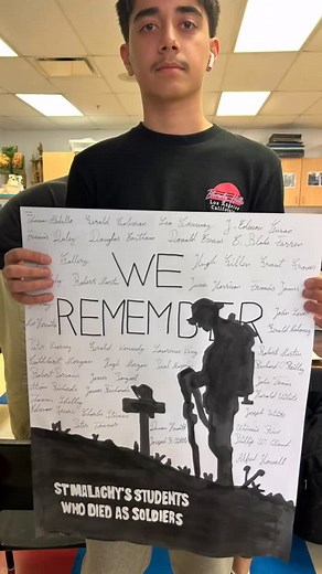 We Remember. #remembranceday #lesteeforget | STM Visual Arts Department